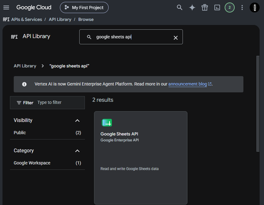 آموزش اتصال Google Sheets به n8n